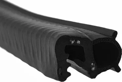 Produktbild von DS17 - EPDM Kantenschutz Dichtungs Profil Gummi Dichtung seitlich - Klemmbereich 2 mm