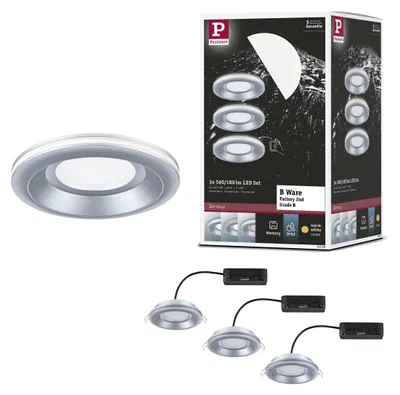 Obrázok produktu pre Paulmann LED vstavané svetlo Sormus sada 3 ks