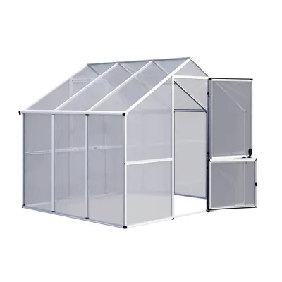 Produktbild von KGT Gewächshaus "Enzian III" pressblank 6,1 m² 6 mm HKP