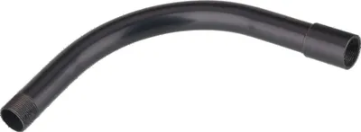 Immagine prodotto di 25 pezzi Gomito filettato in acciaio SB-E, Ø mm - pollice 20 mm, verniciato nero 20260020