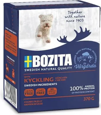 Obrázok produktu pre Bozita 4265, Dospelý, Kuracie mäso, 370 g