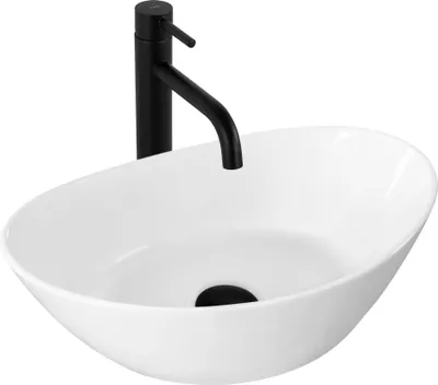 Produktbild von Rea Aufsatzwaschbecken Kate 45 Oval White