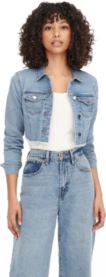 Obrázek produktu pro ONLY ONLWONDER LS CROPPED DNM JACKET GUA Light Blue Denim L