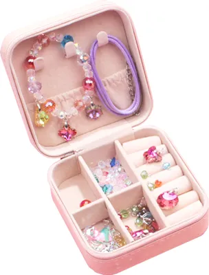 Produktbild von Heikoeco® DIY-Armbänder Handgefertigte Kinderperlen-Set mit Kristallarmbändern