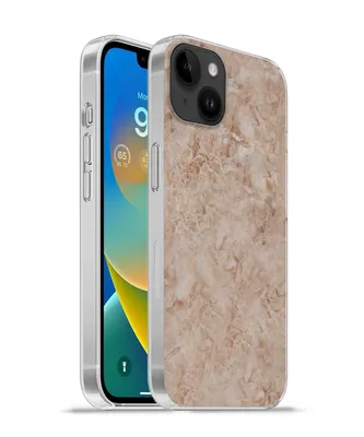 Produktbild von MuchoWow® Handyhülle Schutzhülle Hülle für Apple iPhone 14 Plus - Soft case Marmor - Braun - Muster Silikon Softcase Handy Hülle - Abbildung