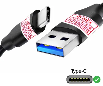 Produktbild von USB 3.2 (10Gbps) auf USB-C Datenkabel Ladekabel kompatibel mit Elgato Stream Deck Plus, Festplatte Extern SEAGATE STLC10000400