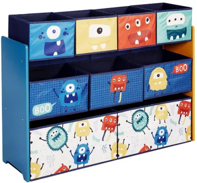Zdjęcie produktu dla Organizer-regal na zabawki i książki Ginger Home - Monster, z 9 pojemnikami