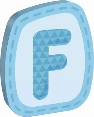 Image de Lettre F en bois