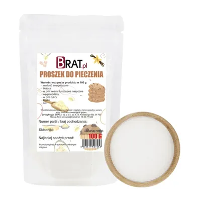 Immagine prodotto di Polvere da forno 100g Brat.pl