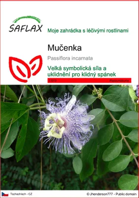 Obrázek produktu pro SAFLAX  - mučenka - Passiflora incarnata - 5 Semena