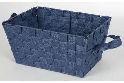Produktbild von 12x Aufbewahrungskorb 30x21x15cm Kunststoff Griff Körbe Haus Kiste Boxen Taschen