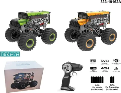 Image de CRAZON R/C camion télécommandé grandes roues 1/16 2.4GHz