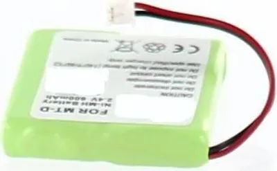 Produktbild von Akku für Audioline Slim DECT 500 NiMH 2,4 Volt 500 mAh grün.