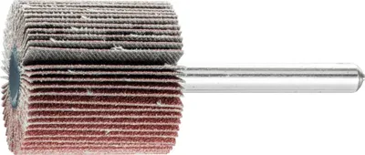 Imagen del producto de Muela abrasiva para amoladora angular, grano 120, diámetro 30 x altura 30 mm, con eje de sujeción de 6 mm - 44411126