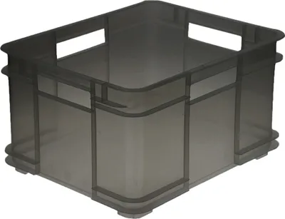 Produktbild von keeeper Aufbewahrungsbox bruno Euro-Box XL, grau, 28 Liter, PP, sehr stabil, stapelbar, für Werkzeug & Utensilien, Weichmacher-frei