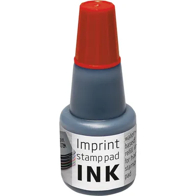 Produktbild von Trodat Stempelfarbe 24 ml Nachfülltinte für Stempel & Kissen rot 143658
