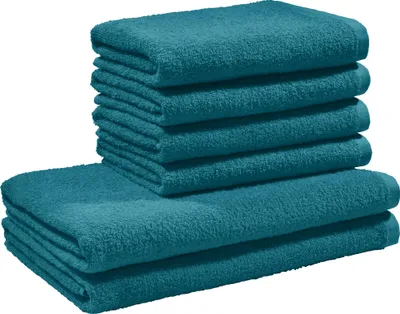 Produktbild von REDBEST Frottier-Set Oceanside" 6-teilig petrol OneSize"