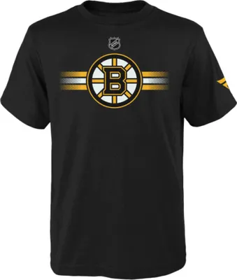 Zdjęcie produktu dla Koszulka młodzieżowa NHL Fanatics APRO, krótki rękaw, logo drużyny NHL - Boston Bruins, rozmiar: XL (18-20 lat)