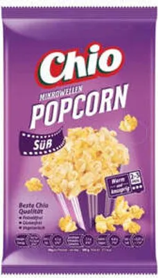 Produktbild von Chio Mikrowellen Popcorn süß 100g
