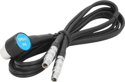 Zdjęcie produktu dla Ultradźwiękowy miernik grubości, sonda, standardowy przetwornik, tester, urządzenie pomiarowe, monitor, 5 MHz, DIA 8, sonda zamienna do GM130 GM100