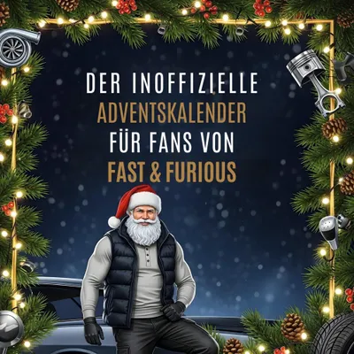 Produktbild von Der inoffizielle Adventskalender für Fans von Fast & Furious