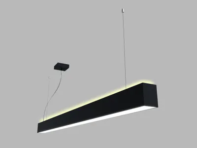 Zdjęcie produktu dla LED2 3315053CSTW Lampa wisząca LINO II 150 P/N-Z, B PRISMA 49 W CASAMBI TW 3CCT 3000 K/3500/4000 K UGR czarna
