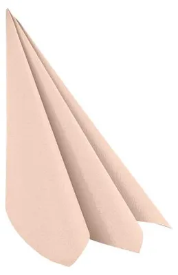 Produktbild von 50x Servietten Airlaid 40x40cm 1/4 -Falz stoffähnlich hochwertig rosa