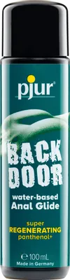 Produktbild von pjur BACK DOOR Regenerating - Analgleitgel auf Wasserbasis - mit Panthenol und beruhigender Kamille (100ml)