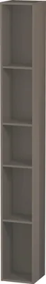 Produktbild von Duravit Regalelement L-Cube 18x18x140cm, 5 Fäch., vert, flan. Gr hgl