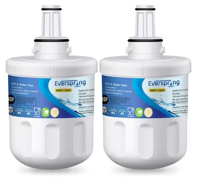 Wasserfilter für Kühlschrank, 2 Stück, kompatibel mit Samsung