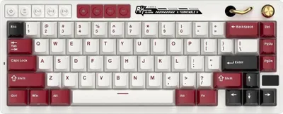 Obrázok produktu pre ROYAL KLUDGE RK M65 Herná klávesnica Famicom Krémový spínač