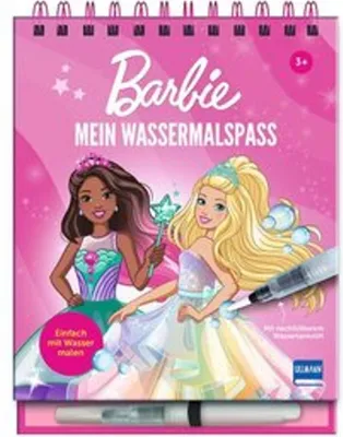Image de Mon plaisir de peindre à l'eau - Barbie