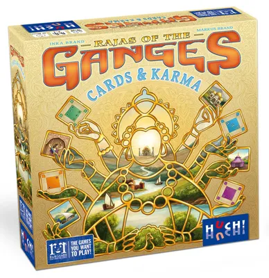 Obrázek produktu pro Asmodee Rajas of the Ganges Cards & Karma, Stolní hra, 12 rok/roky