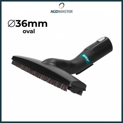 Image de Brosse pour parquet Sillar compatible avec la buse ovale de 36 mm pour sols AEG Electrolux