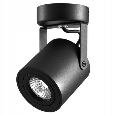 Produktbild von MasterLED Deckenstrahler LED GU10 schwarz matt schwenkbar 350° 1-flammig Aluminium IP20