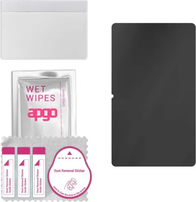 Produktbild von apgo Hybrid Privacy Schutzglas, Matt, kompatibel mit Amazon Fire 7 Kids Edition (2022), Anti-Spy, toller Ersatz für Hartglas, kratzfester Displayschutzglas, Displayschutz, Full Glue