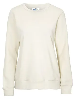 Produktbild von Cottover - Sweatshirt für Damen, Rundhalsausschnitt, Baumwolle ET283 (M) (Naturweiß)