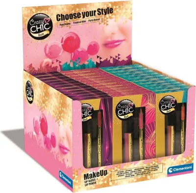 Obrázek produktu pro Crazy Chic. Lesk na rty a konturovací tužka v sadě – Clementoni
