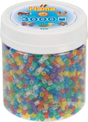 Produktbild von Iden System HAMA 209-54 Perlen Glitter Mix 3000er 0 0 STK