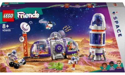 Image de LEGO® Friends Base Spatiale Mars Avec Fusée 42605
