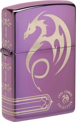 Immagine prodotto di Accendino Zippo 48574 Anne Stokes Metallo viola