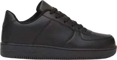 Produktbild von Herren Sneaker Kunstleder Sportschuhe Schnürung Freizeitschuhe Karmy Schwarz Gr.44