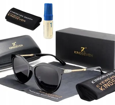 Produktbild von KINGSEVEN N7826 Sonnenbrille Katzenaugenform UV400 polarisiert