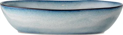 Produktbild von Bloomingville Sandrine Schale, Blue, Steingut