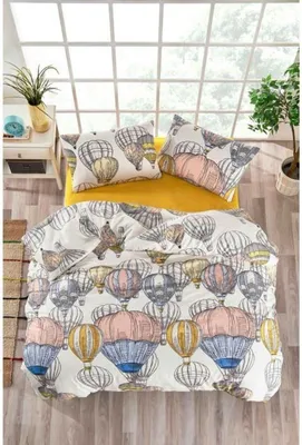 Produktbild von L'Essentiel Linge de Maison, Cappadocia Baumwolle, Senf, Ranforce King-Size-Bettbezug-Set (FR), 100 % BAUMWOLLE RANFORCE, 240 x 220 cm