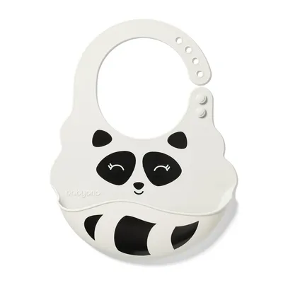 Produktbild von BABYONO | Silikon-Lätzchen - Verstellbar - Olivgrün - Flexibel und leicht zu reinigen