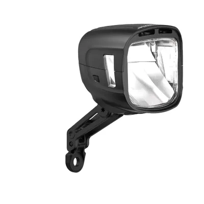 Produktbild von b&m Frontlicht IQ-XL E Highbeam 300 Lux, m.Fernlicht, sw matt, m. Halter