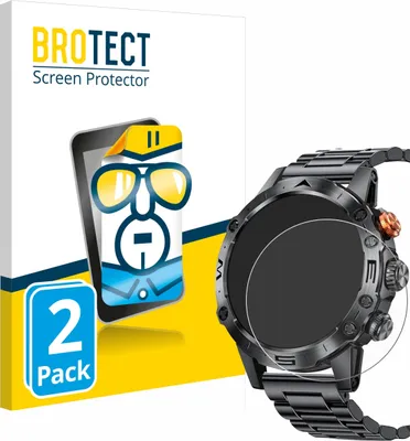 Produktbild von 2x Für DekeFit MT43PRO 1.53" Schutzfolie BROTECT Displayschutz Display Schutz Folie Klar Transparent