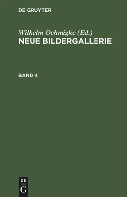 Produktbild von Neue Bildergallerie. Band 4