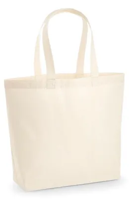 Image de Sac Westford Mill en coton haut de gamme FK964 (taille unique) (naturel)